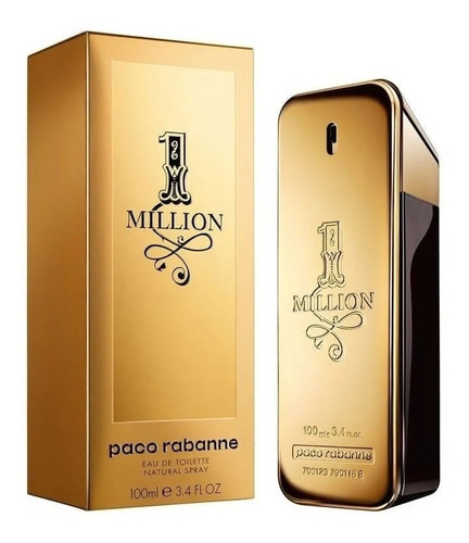 Imagen 1 de 2 de Perfume One Million Paco Rabanne De Caballero