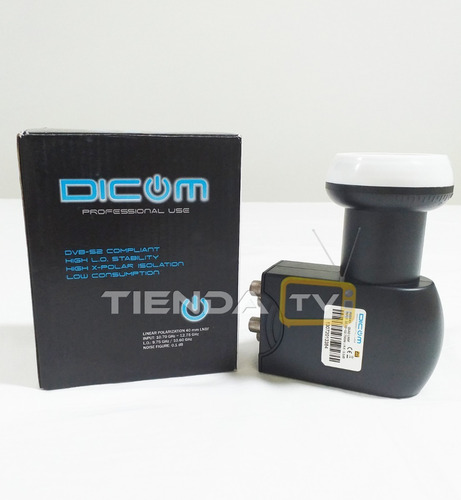 Imagen 2 de 3 de Lnb Universal Quad Dicom 4 Salidas 0.1 Db Hd 4k