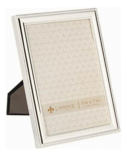 Lawrence Frames 510757 Metal Picture Frame Silver-plate With