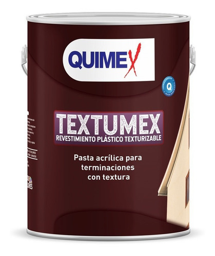 Revestimiento Texturado Textumex Revoque Rodillo 5 K Quimex