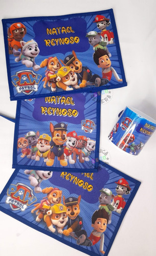 Set De Jardín 4 Piezas - Paw Patrol 4 Personalizado