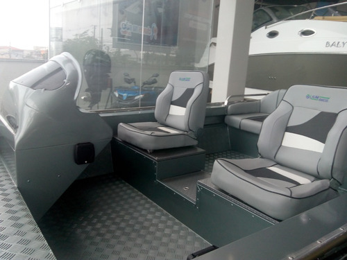 Lancha De Alumínio Alumibarcos Amazonas 19' Pés Super Slx