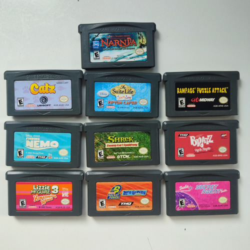 Cartuchos De Juegos Para Game Boy Advance