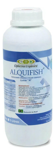 Fertilizante Orgânico Composto Alquifish E Pirolenhoso - 1lt