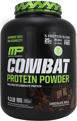 Proteína Muscle Pharm Combat 4 Lb - g a $330