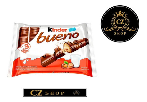 Kínder Bueno X3 Unidades 43gr - Kg a $154