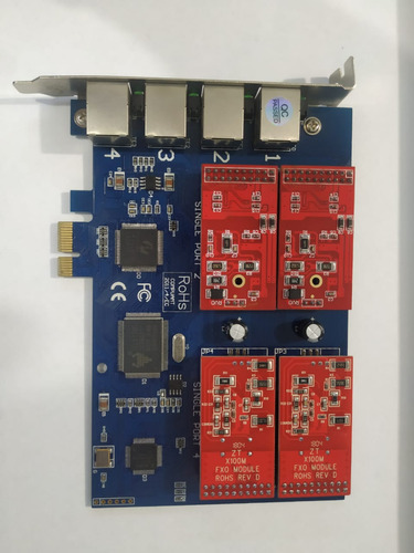 Tarjeta Fxs Fxo Tdm410e