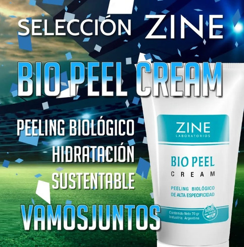 Kit Facial Dia Y Noche Cica + Biopeel Peelin Biologico Zine