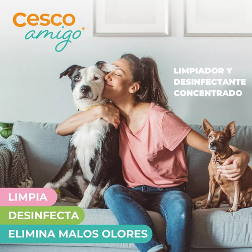 Cesco Amigo Limpiador Y Desinfectante 1 Lt