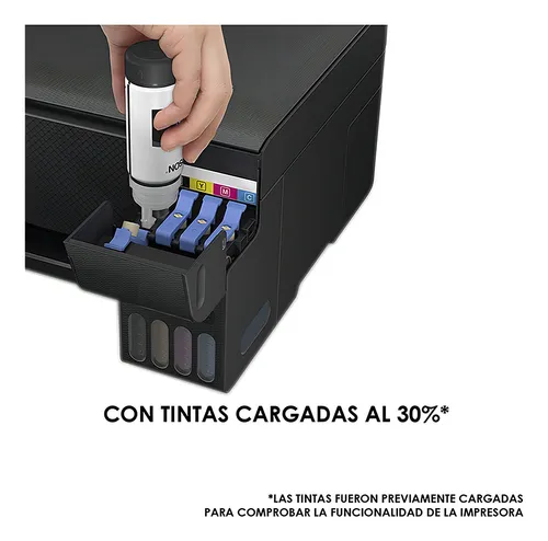 Impresora Multifuncional Epson L3210 Ecotank Tintas Cargadas Color 52049