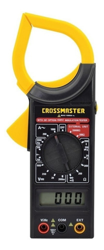 Pinza Amperométrica Digital Crossmaster 9936591 Profesional
