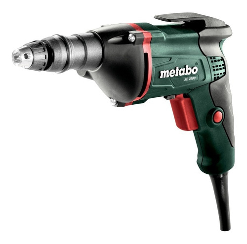 Atornillador Durlock 600w 11nm 1/4 2500rpm Metabo Se 2500 Color Verde Oscuro