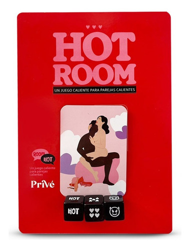 Juego De Mesa Hot Room - Cartas Y Dados - Sexshop Ofertas