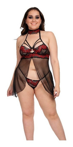 Sexy Baby Doll Lenceria Fina Para Mujer Tanga Bralette 962