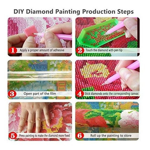 Kit Pintura Para Adulto Cristal 5d Kits Bordado Punto Cruz
