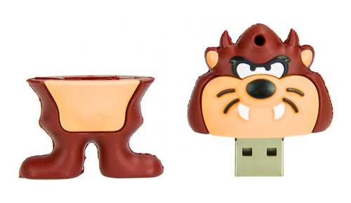 Pendrive Demonio De Tazmania De Looney Tunes 32gb Usb 3.0