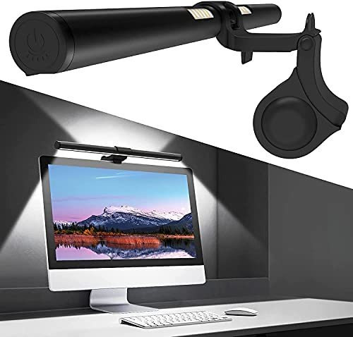 Lampara Portatil Luz Led Para Iluminar Monitor Escritorio