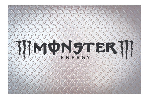 Calcos Parabrisas Luneta Autos Monster Energy 60 X 10 Cm 