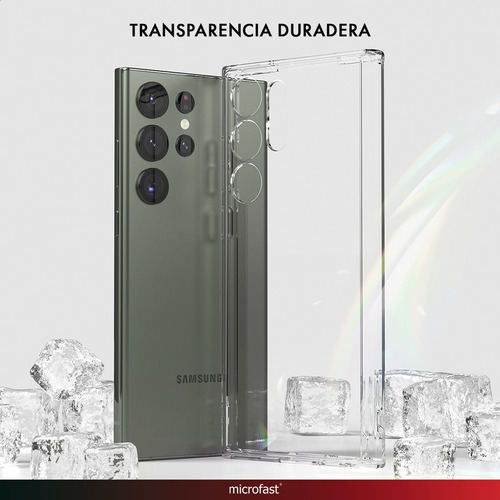 Imagen 6 de 10 de Funda Ringke Fusion Clear Samsung S23 Ultra Tpu Original