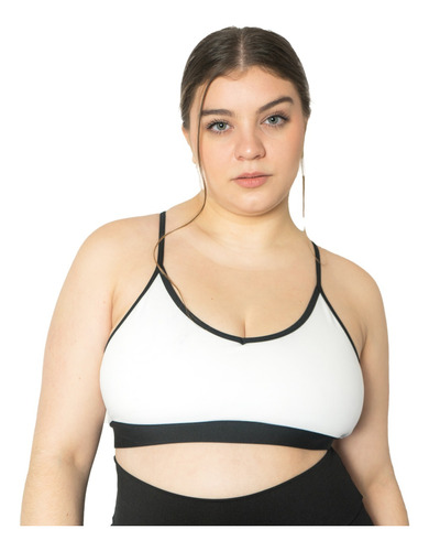 Top Mujer Ailyke Deportivo Fitness, Taza Soft Desmontable
