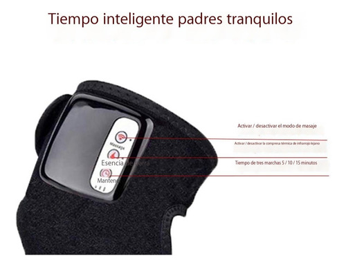 1 Aparato De Fisioterapia Para Rodillas Con Masaje Térmico