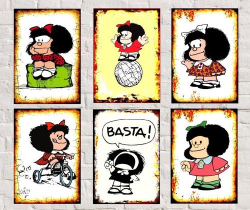 Cuadros De Chapa - Mafalda