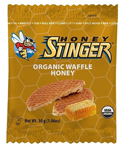 Honey Stinger Orgánica Galleta, Miel, 1,06 Onza, 16 Conde