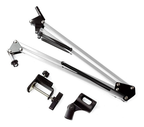 Imagen 5 de 8 de Soporte Brazo Articulado Pie De Mesa Para Mic Condensador