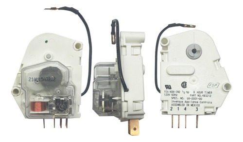 Timer Deshielo Refrigerador Whirlpool 8h W10822278 Original