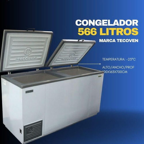 Congelador 566 Litros Marca Tecoven