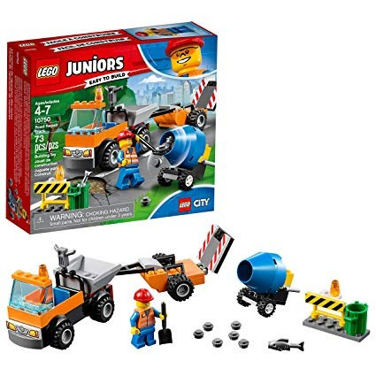 Lego Juniors / 4 + De Reparación Del Carro Del Camino 10750 