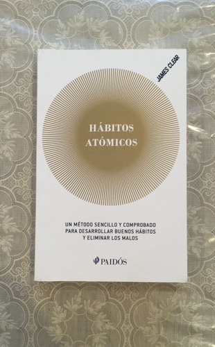 Libro Hábitos Atómicos - James Clear 