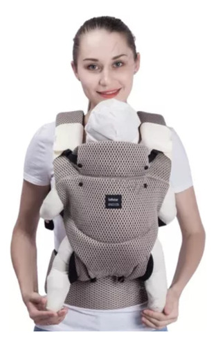 Mochila Porta Bebé Grou Hasta 15kg 36m Multiposición Premium