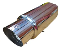 Comprar Mofle Silenciador Inoxidable Deportivo Redondo Woolrich 0731