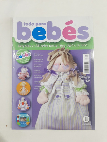 Revista Todo Para Bebes Num.35 Incluye Moldes Sumario Foto 2