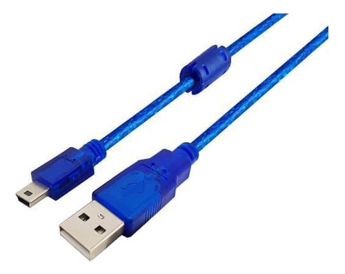 Cable Mini Usb A Usb 5 Pines De 1.5 Mts Con Filtro