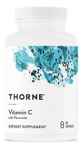 Thorne Vitamina C Con Bioflavonoides Cítricos 90 Capsulas Sabor S/n