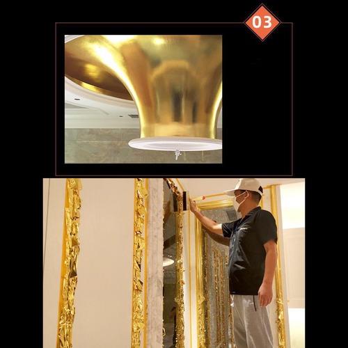 Hojas De Pan De Oro Para Pintar Artesanías De Resina Oro