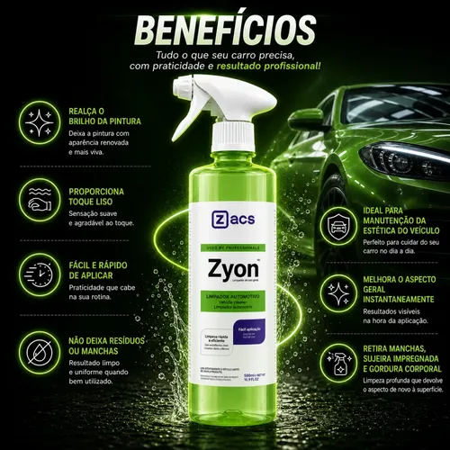 Produto Para Limpar Painel Apc Multiação Zyon Zacs 500ml