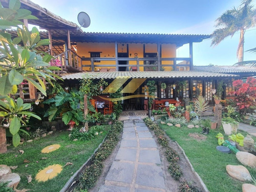 Imagem 4 de 14 de Casa 4 Quartos, Piscina E Área Gourmet Em Unamar - P_38