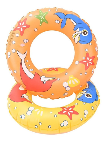 Flotador Inflable Circular Para Niños Diseño Marino