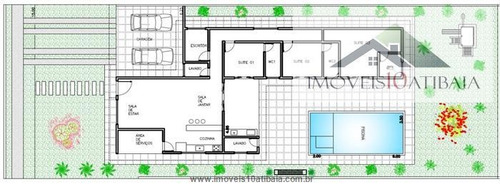 Imagem 2 de 2 de Casas Em Condomínio À Venda Em Atibaia/sp - Compre O Seu Casas Em Condomínio Aqui! - 1468193