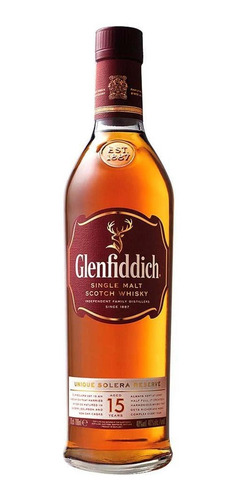 Paquete De 3 Whisky Glenfiddich Single Malt 15 Años 750 Ml