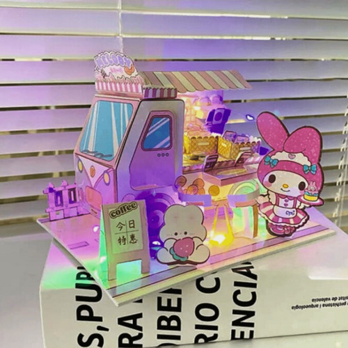 Set Armable Cafeteria Diy Kuromi Y My Melody Sanrio