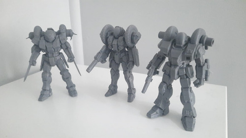 Figuras De Robotech Set De 3 Ciclon 3 Generacion Series