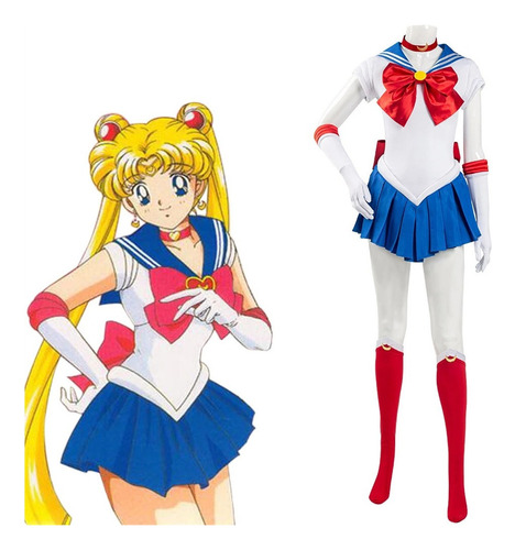 Disfraz De Cosplay De Sailor Moon, Tsukino Usagi, Traje De M