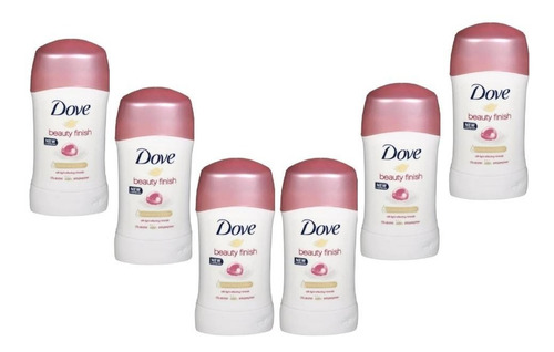 Pack X 6 Desodorante Barra Dove Beauty Finish