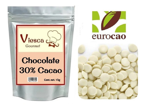 1 Kg Granillo Semiamargo Eurocao 44% De Cacao Reposteria