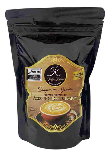 Cappuccino Premium (pó) De Campos Do Jordão 200g - 1 Unid