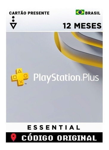 Cartão Playstation Psn Plus 12 Meses - Envio Imediato!